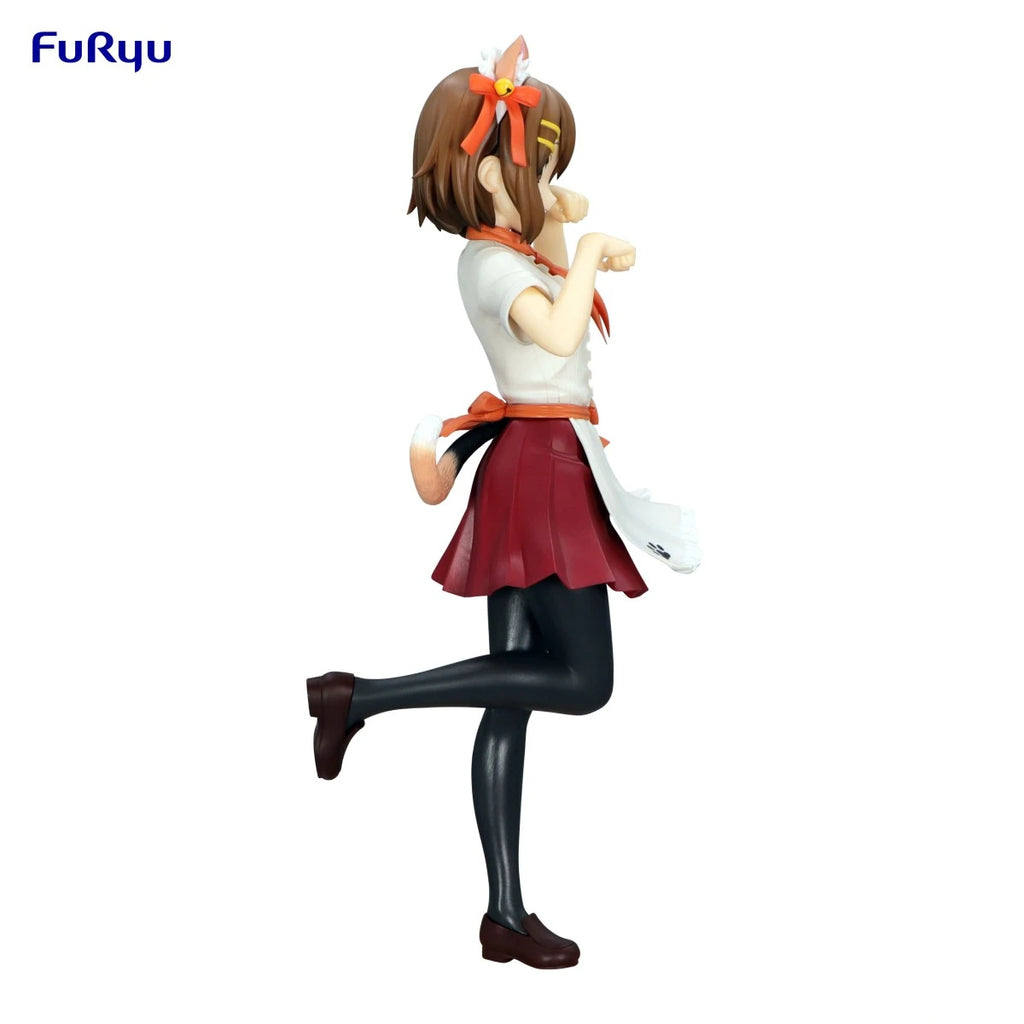 Original Genuine FuRyu K-ON Trio-Try-iT Yui Hirasawa Nakano Azusa 22cm Anime Action Figure Toys Doll Collection Christmas Gift