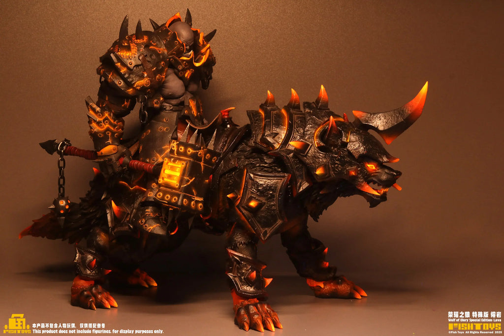 In Stock Originate Fish Toys The Wolf of Glory LAVA Model 1/12 Movability Model Toys Collect D20Studio