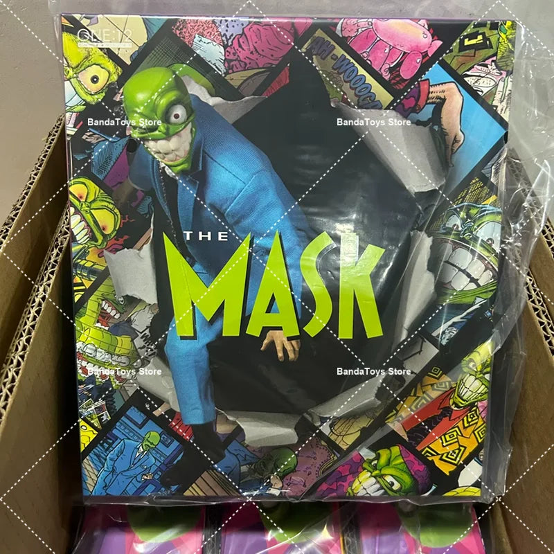 In Stock 100% Original Mezco Toyz One:12 Collective The Mask Deluxe Edition  Anime Action Collection Figures Model Toys