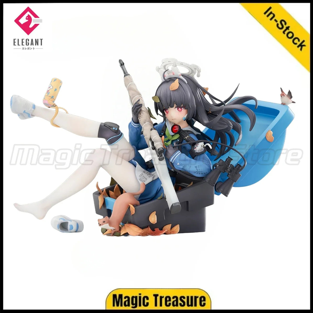 【In Stock】 Original ELEGANT Blue Archive Kasumizawa Miyu Careful Observation 1/7 Scale Figures Animation Ornaments Collection