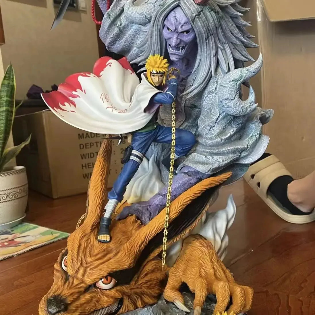 Naruto Namikaze Minato Action Figure PVC Figurine Bedroom Decoration Collect Anime Figures Boy Birthday Gift Children Toy Model