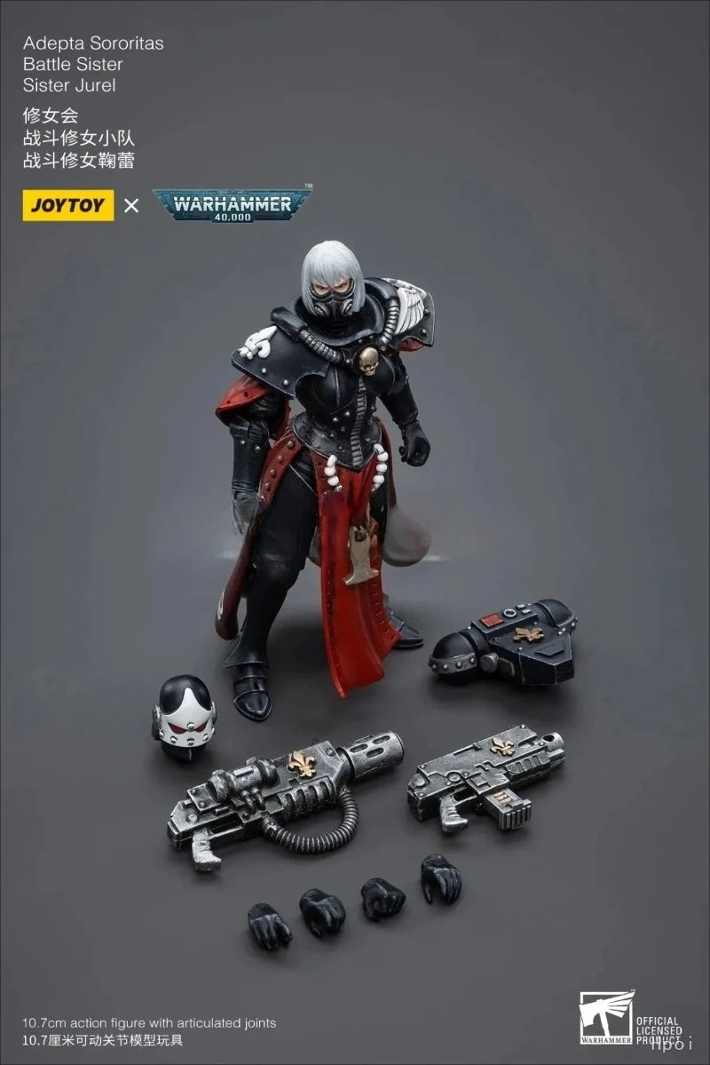 【In Stock 】JOYTOY 40K Adepta SororitasBattle SisterSisterJurel1/18 Action Figure Model Gift Toys Anime Figure Model Toy