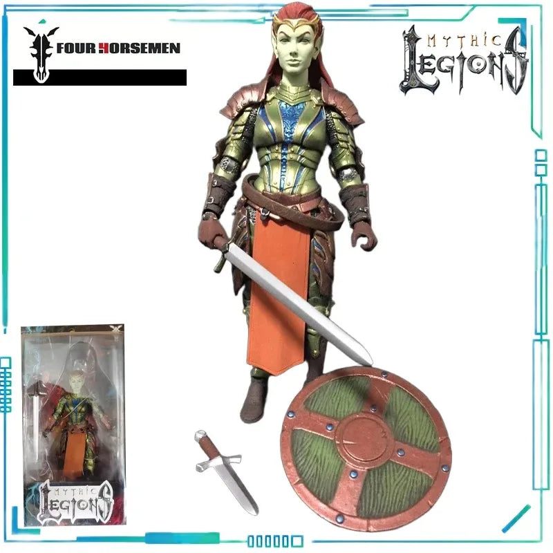 Four Horsemen Studios Genuine Mythical Legion Series Corruption Wave Is Coming Normal Version 1/12 Movable Model Retro Collect