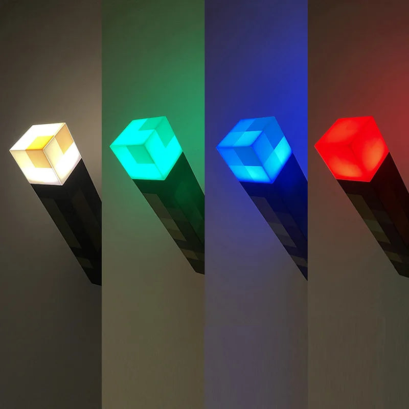 Flashlight, LED light, USB rechargeable night light, children's Christmas gift table lamp, living room and bedroom decoration