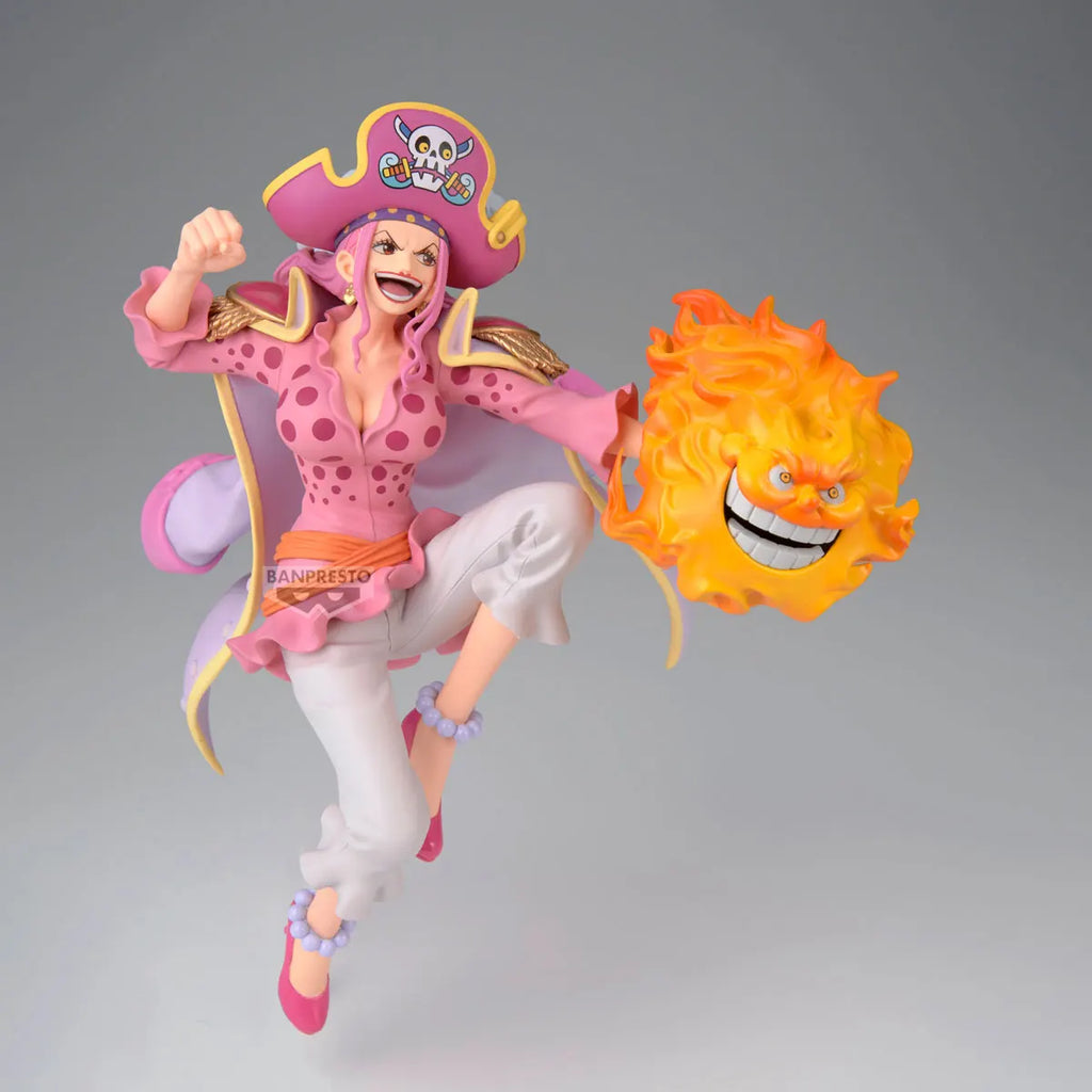 Original BANDAI ONE PIECE CHARLOTTE LINLIN BRC BATTLE RECORD COLLECTION EXTRA Anime Figure Toys PVC Model Collection