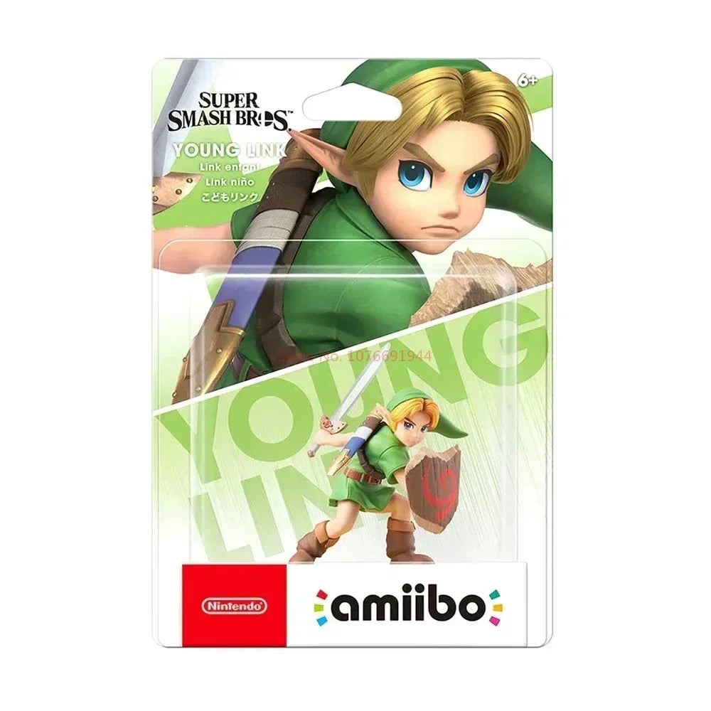 Genuine Amiibo Tears Of The Kingdom Twilight Princess Amiibo Link Ganon Figure Nfc Anime Figures Statue Christmas Gifts Toy