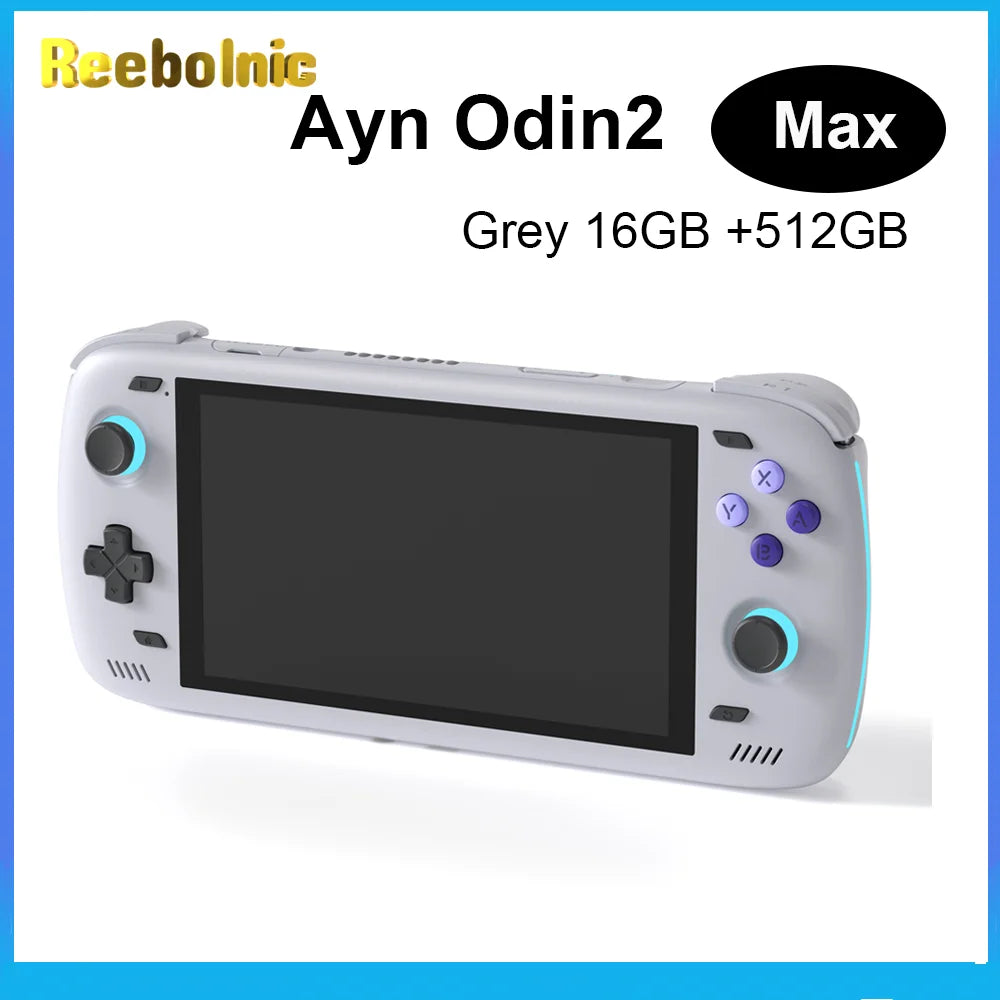 Ayn Odin 2 Pro Upgraded version 6" IPS Screen Handheld Game Player  Android13 16G 512G Wifi Bluetooth Portable Console 8000mAh