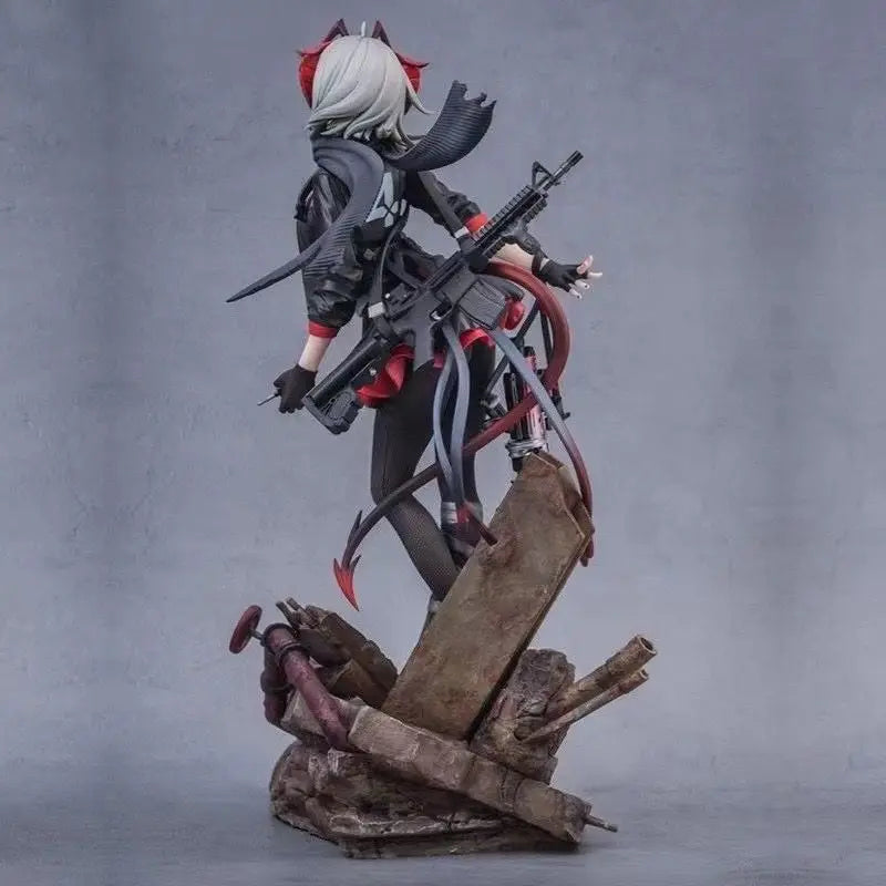 Arknights Anime Spielfigur W Bewaffnete Schöne Mädchen 26cm Peripheriegeräte Kawaii Actionfiguren Sammlung Modell Statue Geschenke für Spielzeug