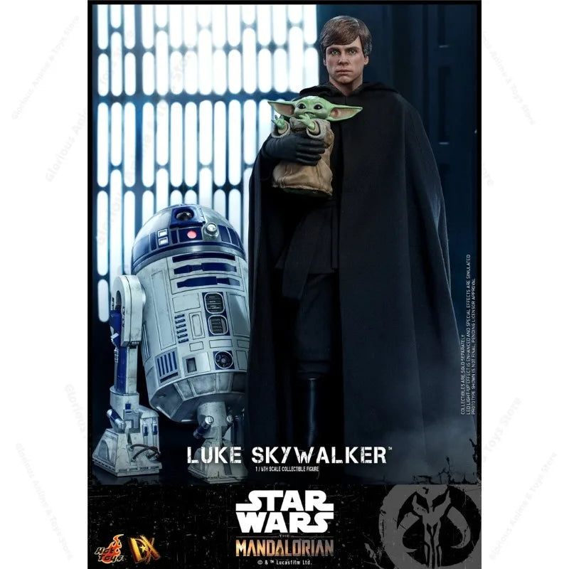 In Stock HOTTOYS HT 1/6 DX22/DX23 Mandalorian Skywalker Luke Jedi Doll Ornament Mobile Model Gift Collection