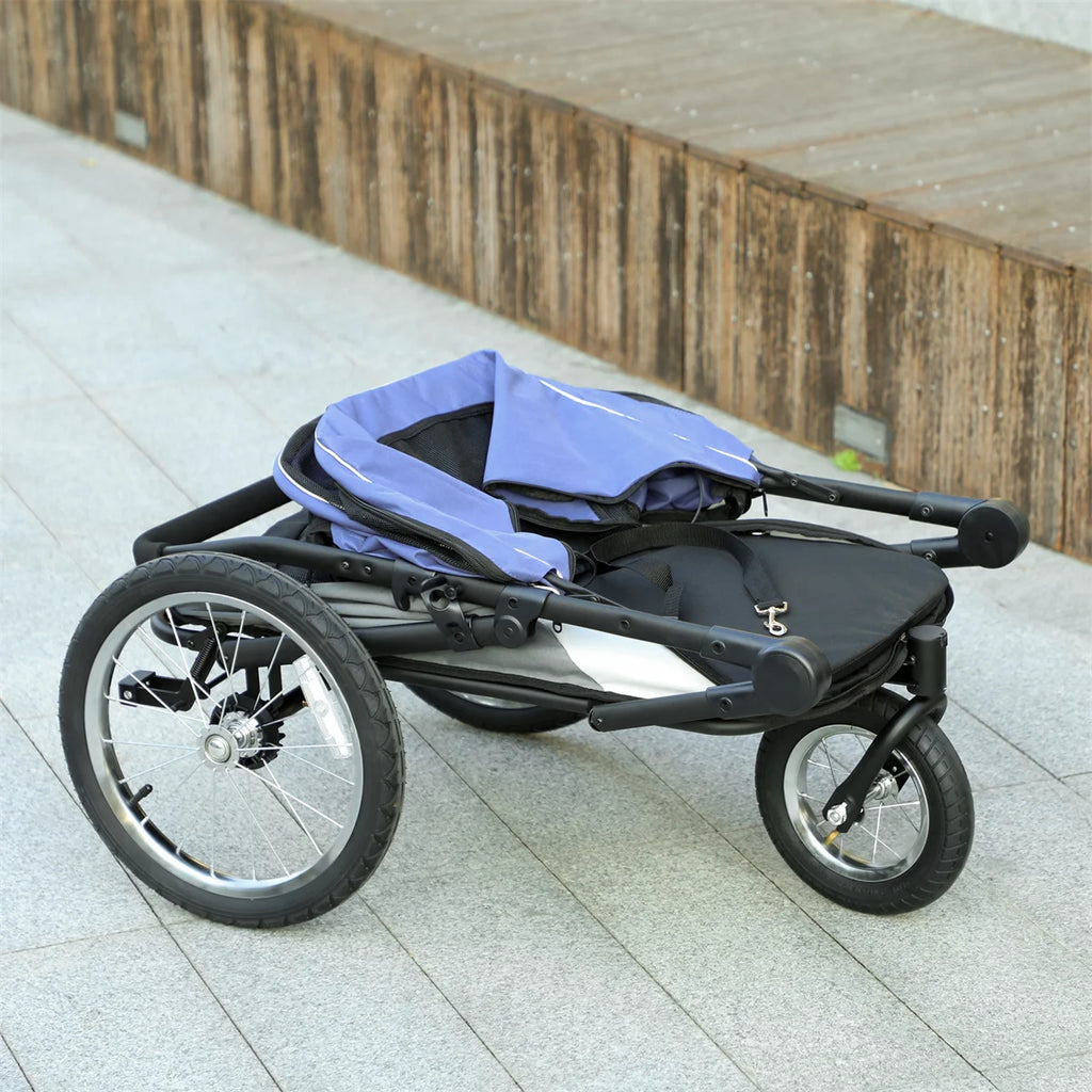 Foldable Dog Stroller Convenient Pet Stroller with Key Features