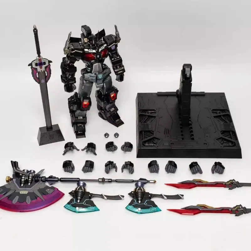 【In stock】Transformed toy MC Muscle Bear Dark OP Commander Alloy Finished Mobile Robot Model Gift Collection