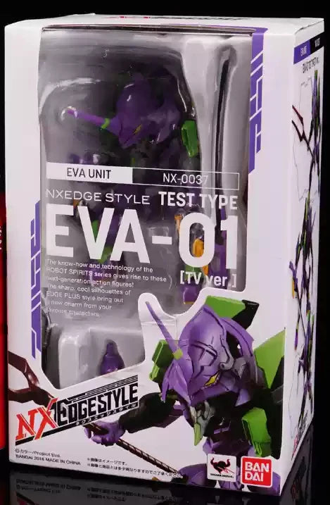 Bandai NX EDGE STYLE GUNDAM EVA-01 Action Figure Model Anime Collectible Toy Gift for Hobby Collectors
