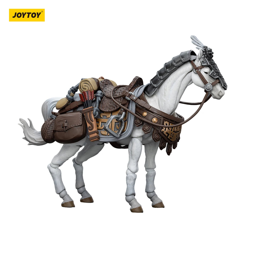 JOYTOY 1/18 Action Figures 10.8cm Anime Dark Source JiangHu Northern Hanland Empire White Feather Snowfield Archery Cavalry