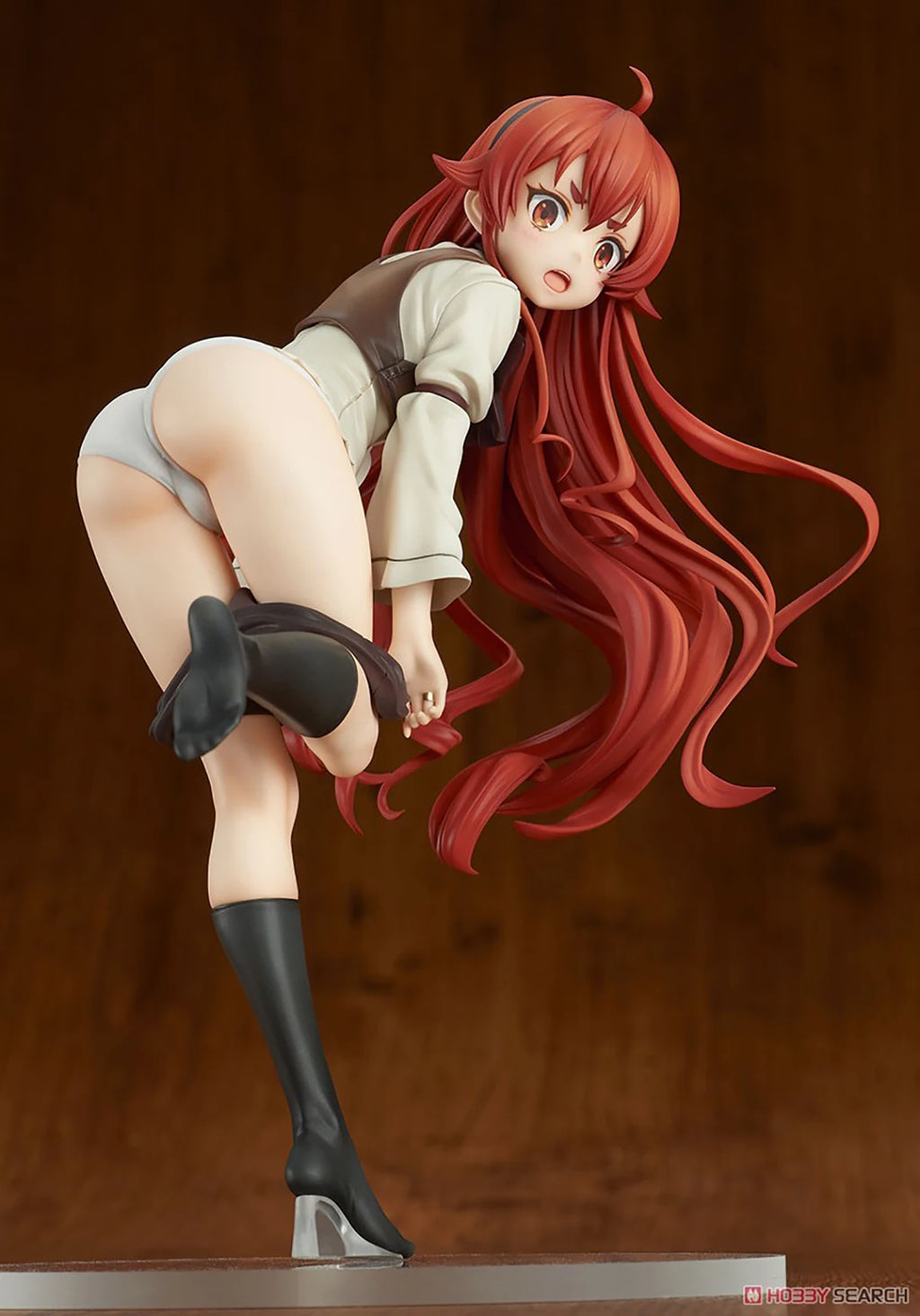 Original Genuine Ques Q Prepainted Mushoku Tensei ~Isekai Ittara Honki Dasu~ Eris Greyrat Changing Clothes Mode 1/7 H=180mm
