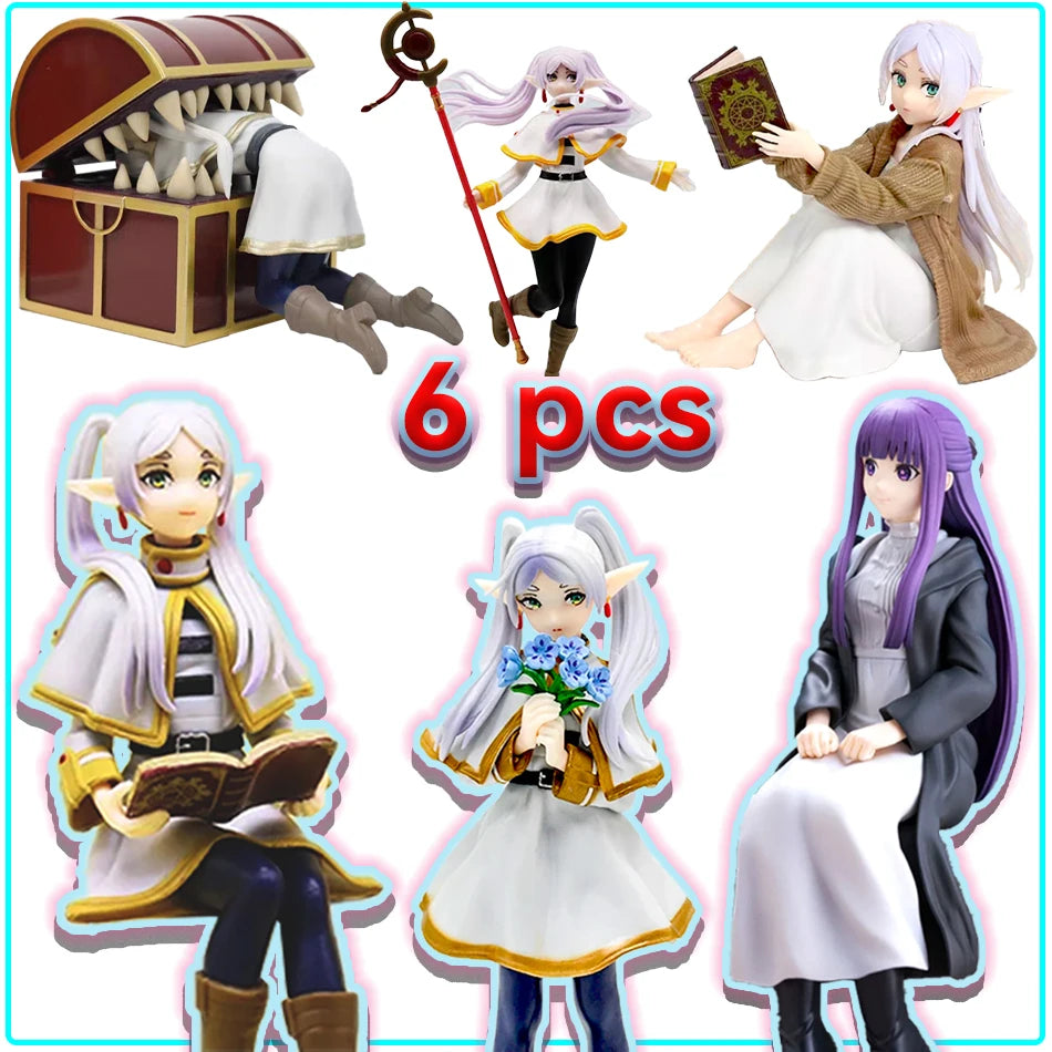 2025 Frieren Beyond Journey's End Anime Girl Figure Noodle Stopper Sousou no Frieren Action Figure Collectible Model Doll Toys