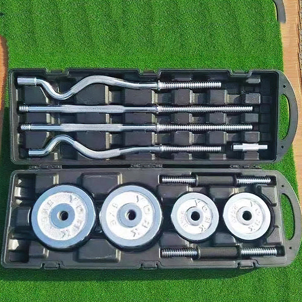 Galvanisieren Sie die Plattierung der 55kg Fitness-Ausrüstungs-Turnhallen-Gewichte, die justierbare Hantel eingestellt werden