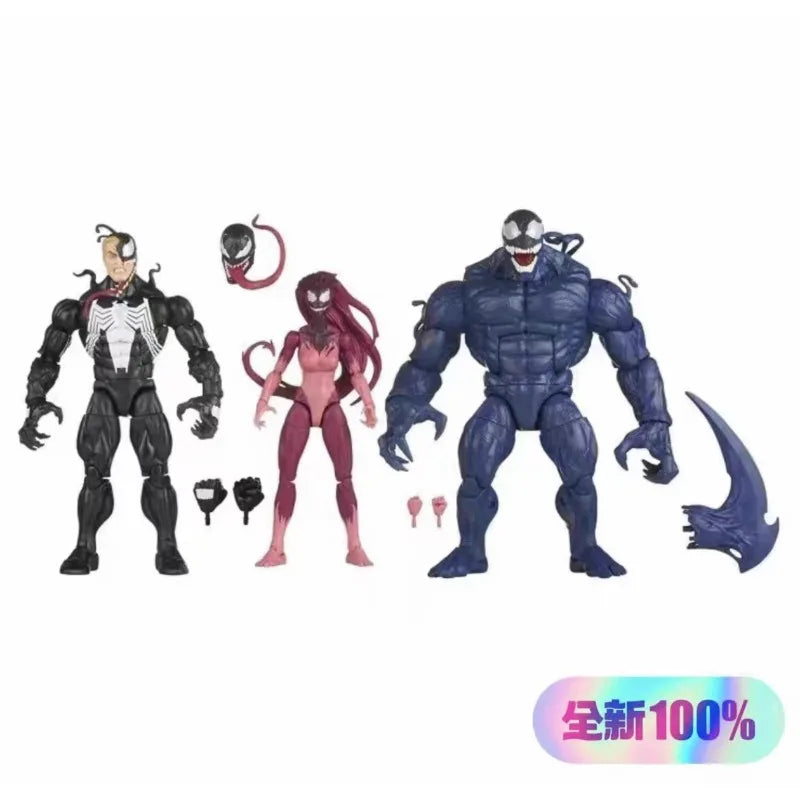 Original Hasbro Marvel Legends Series VENOM RIOT AGONY Anime Figure Toy Model Collection