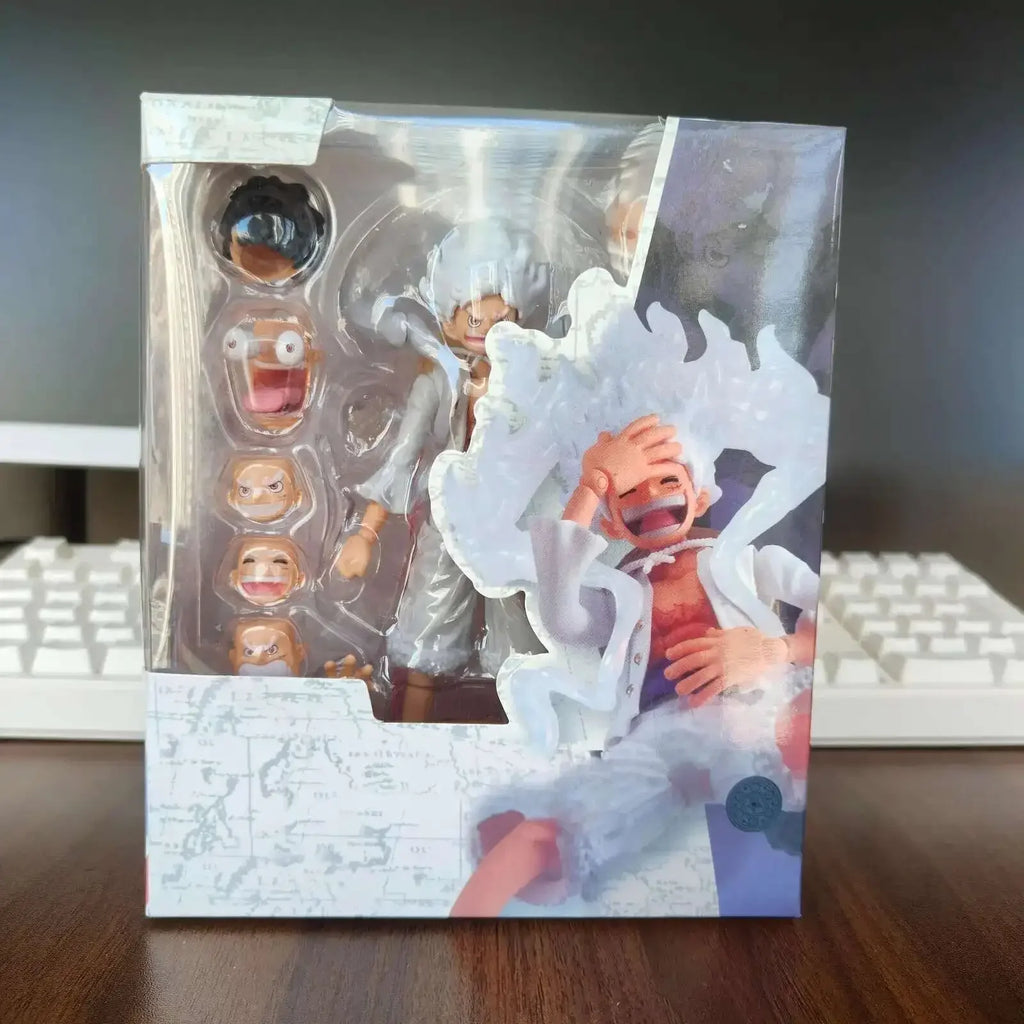 Anime One Piece Monkey D Luffy Gear 5 NIKA SHF PVC Action Figure Model Toys Gifts