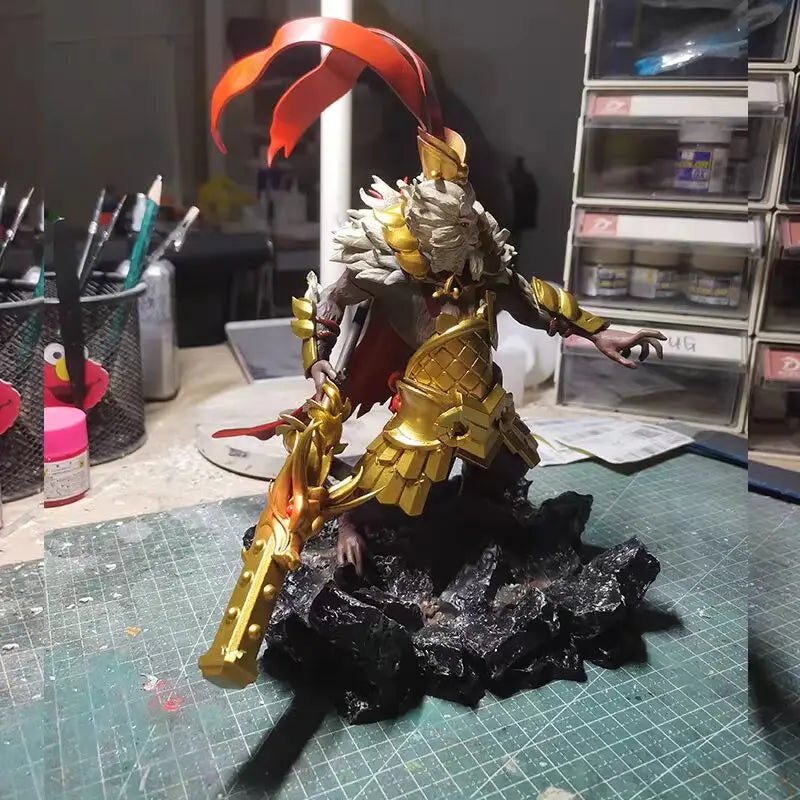 22 см DOTA2 фигурка Кралят на маймуните, висок клас персонализирана аниме колекционерска фигурка, настолни декорации, празнични подаръци, детска играчка