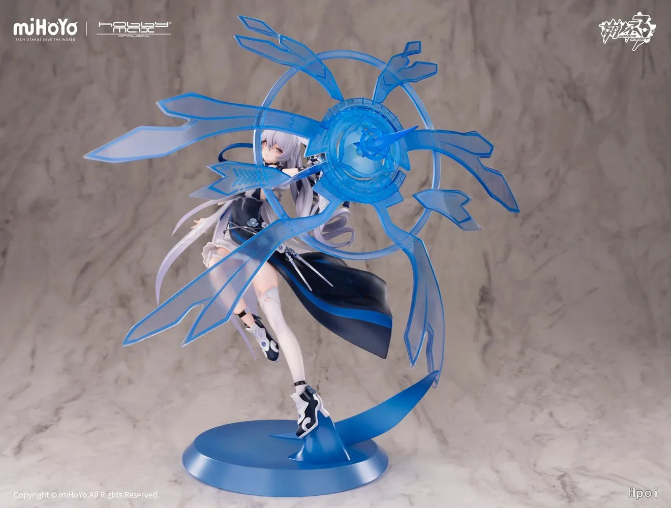 【In Stock】Original HobbyMax Honkai Impact 3 Bronya Zaychik Secondary Silver Wings 1/7 Sale Figure Ornaments