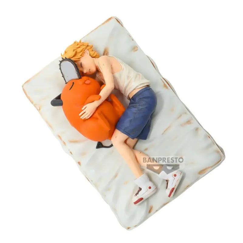 [Genuine Original] Bandai Banpresto Chainsaw Man Break Time Collection Denji Pochita vol.4 Figure Model Collector Figurine Toys