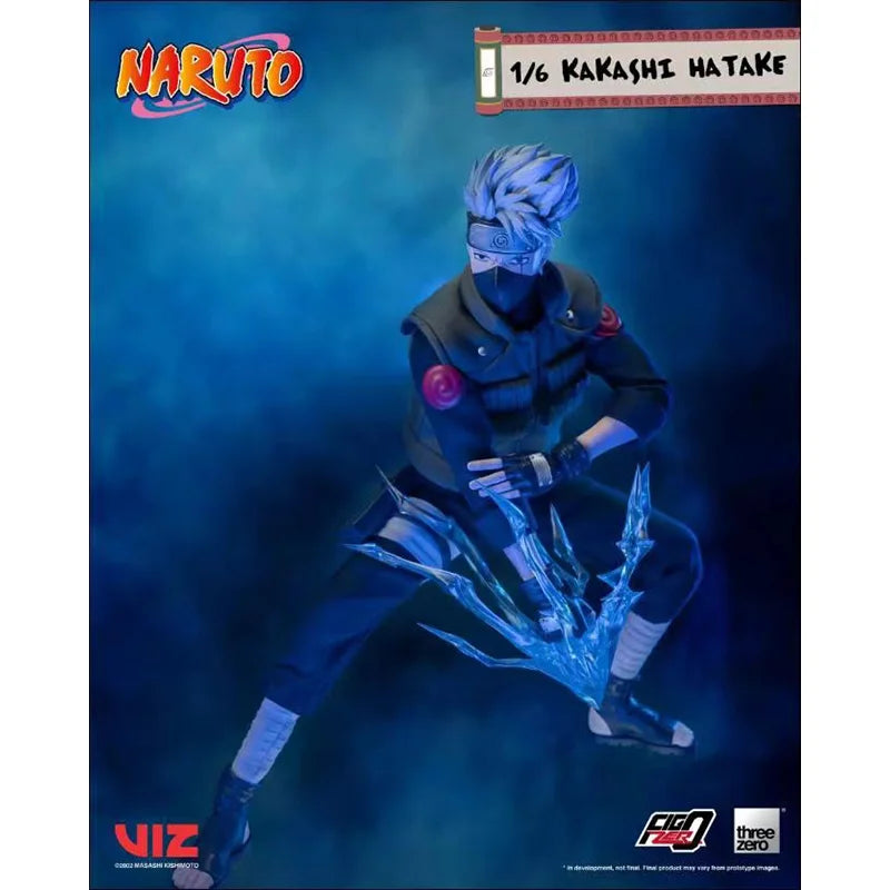 100% Original Threezero 3A FigZero Naruto Kakashi Hatake 1/6 In Stock Anime Collection Action Figures Model Toys
