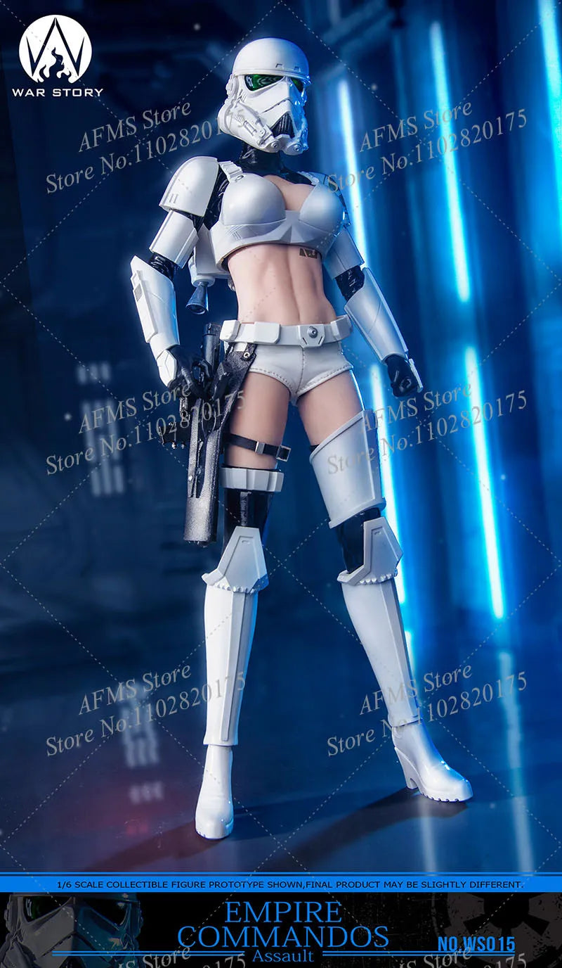 WS015 1/6 Scale Collectible Star Wars Imperial Women's Assault Team Assault Empire Commandas 12Inch women Soldier Action Figure