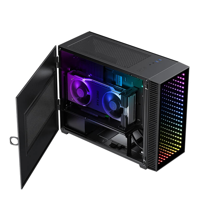 Gaming-PC Desktop-Computer Gaming ITX ATX Computergehäuse 