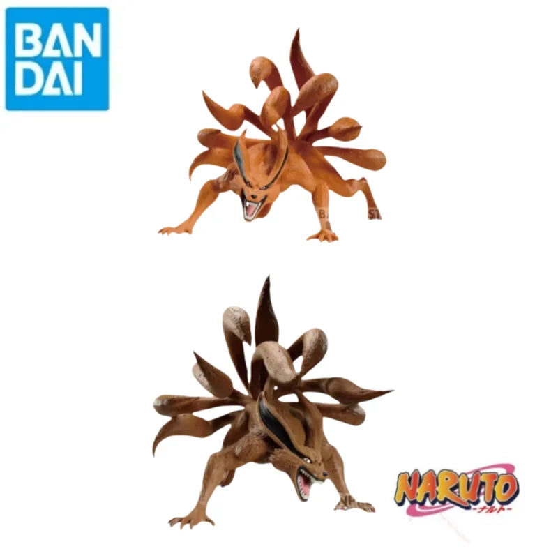 In Stock Original Bandai Naruto Banpresto Holiday Gifts 100% Genuine Kurama Figurine Model Statue Ornaments