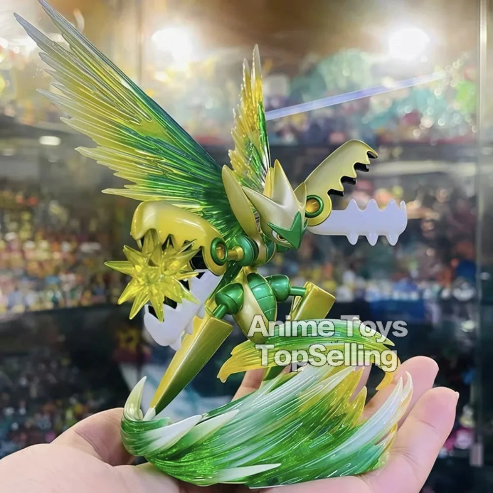 13cm/5.12in Anime Pokemon Figure Mega Scizor Action Figures Pvc Statue Desktop Ornamen Collection Model Toys for Children Gifts