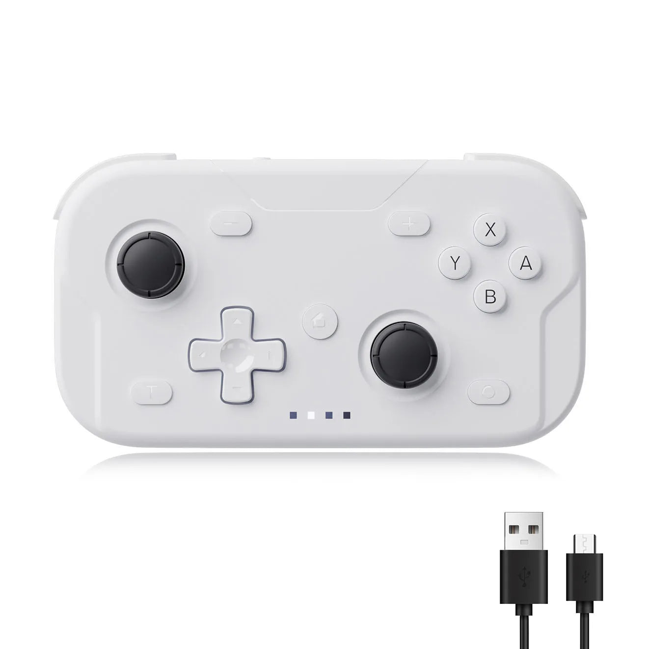 AceGamer Kabelloser Taschen-Controller für Switch/Switch2/Android/iOS/PC/Steamdeck Bluetooth-Gamepad mit 6-Achsen-Gyroskop-Joystick