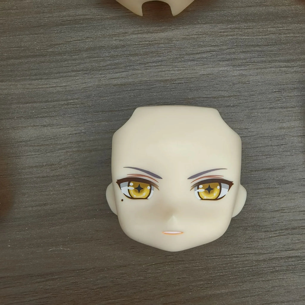 chunriyeqiong GSC Clay Man OB11 doll universal replacement face expression doll accessories