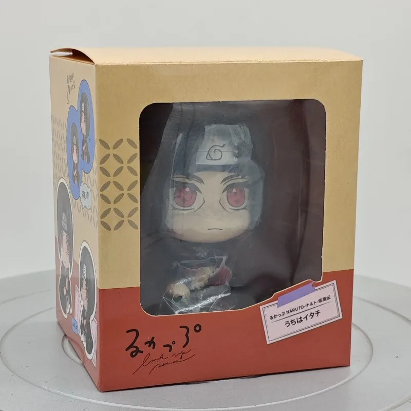 Popular Big Head Anime Naruto Shippūden Figurine Uchiha Itachi Action Figure PVC Q Version Collection Model Decoration Toy Gift