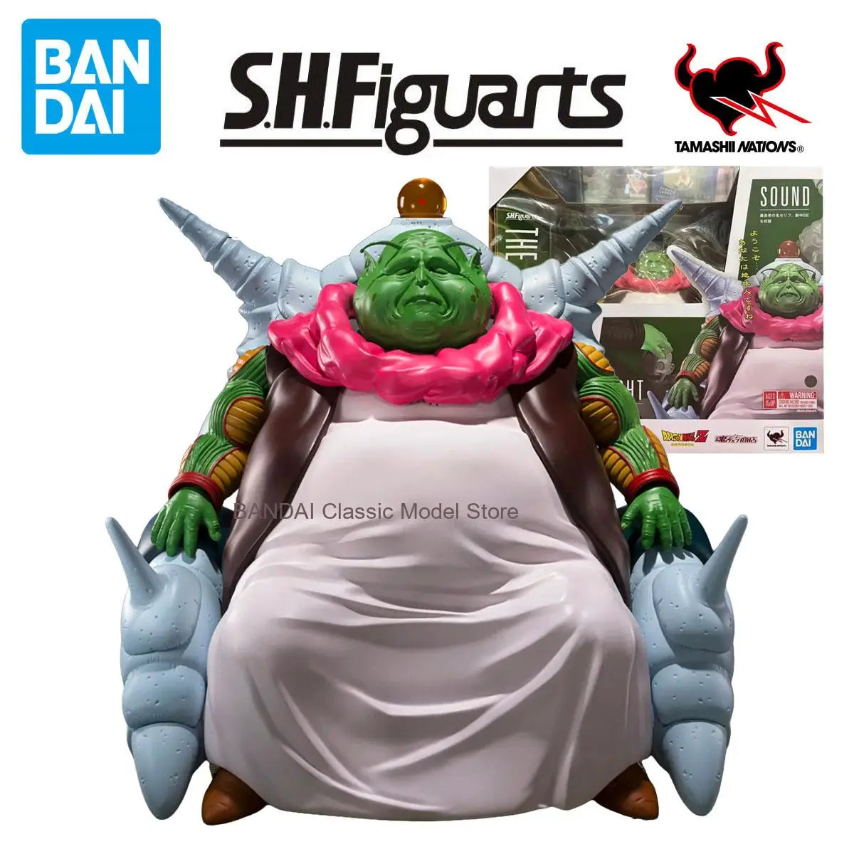 In Stock Bandai S.H.Figuarts Dragon Ball Z Grand Elder Guru Extra Large Action Figure Collectible Model