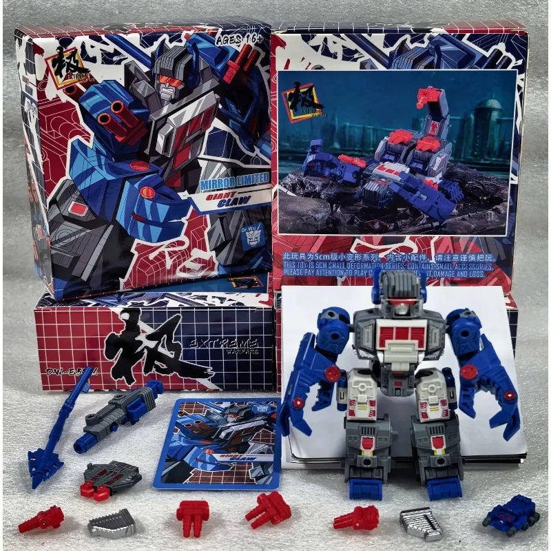 [In Stock NOW] Transformation Dr.Wu DW-E56 DW-E56B DW-E56M Scorponok Mini Action Figure With Box