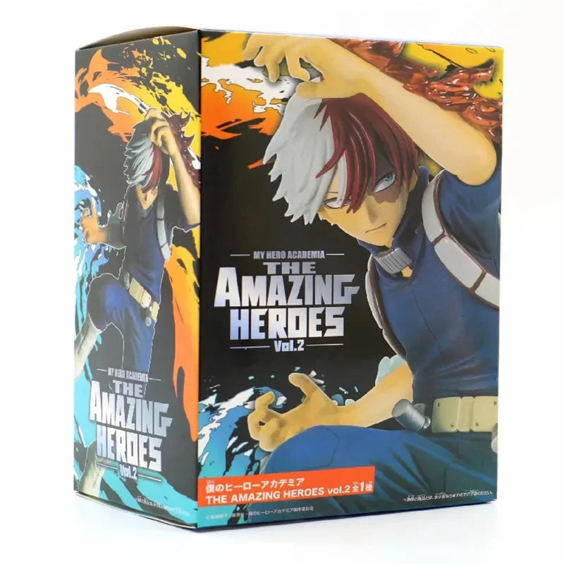 My Hero Academia Todoroki Shoto Izuku Midoriya Deku Bakugou Katsuki 3th Ver. PVC Action Figure No Hero Collectible Model