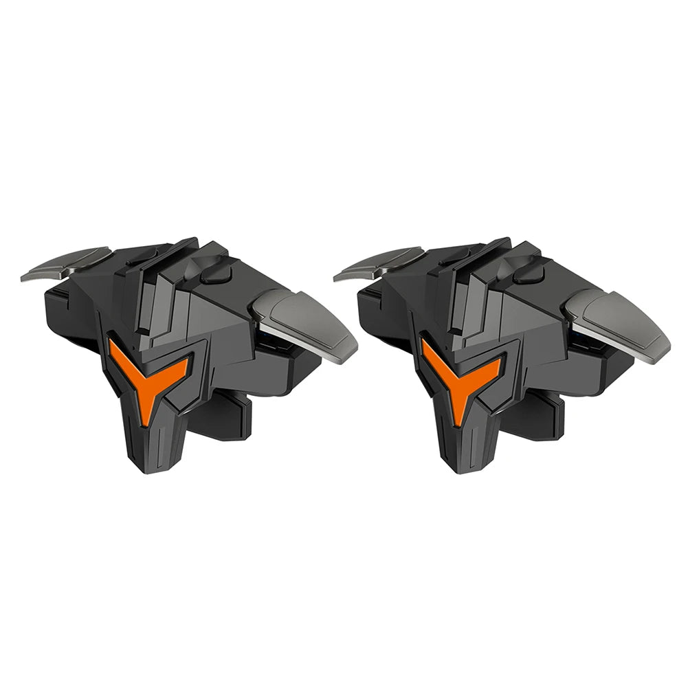 1/2 stücke RGB A1 Mobile Gaming Trigger Professionelle 4 Finger Game Controller Gaming Ziel Schießen Trigger Joystick für Handy