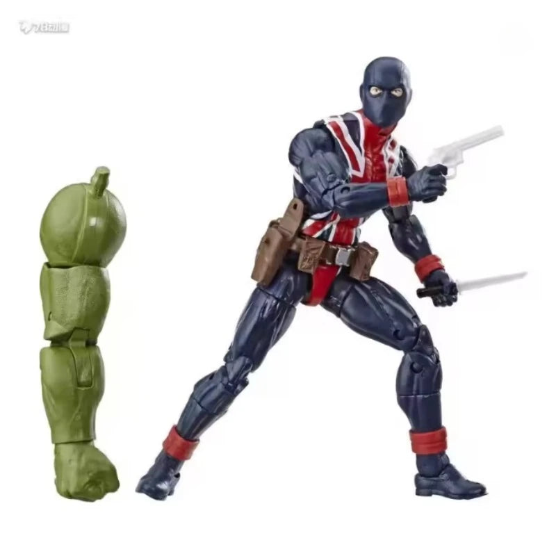 New Original Hasbro Marvel Legends Series Union Jack Action Figure Toys Gift Model