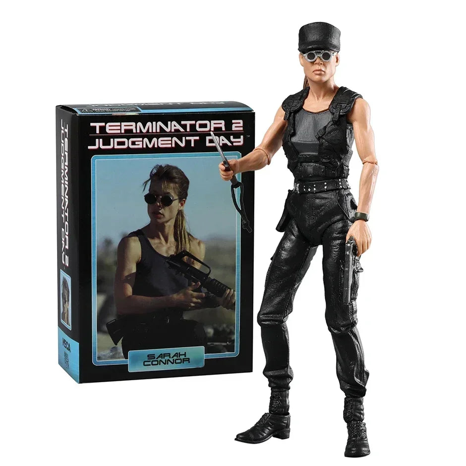 NECA Terminator 2 Sarah Connor Ultimate Model Figurals Brinquedos Action Figure