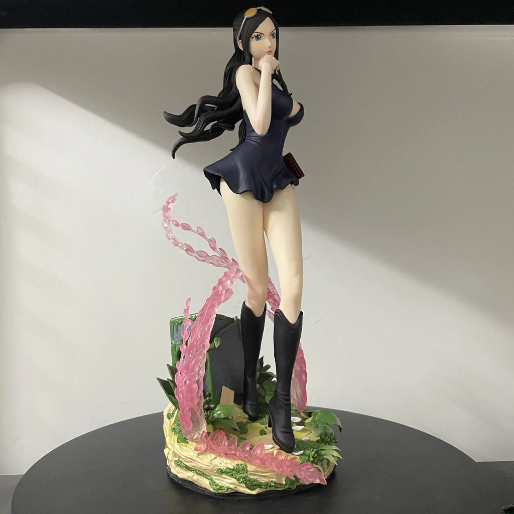 34cm HF ONE piece Nico Robin standing Anime girls Figure Model Statue Boys Collection Desktop Doll Decoration Ornament Toys gift