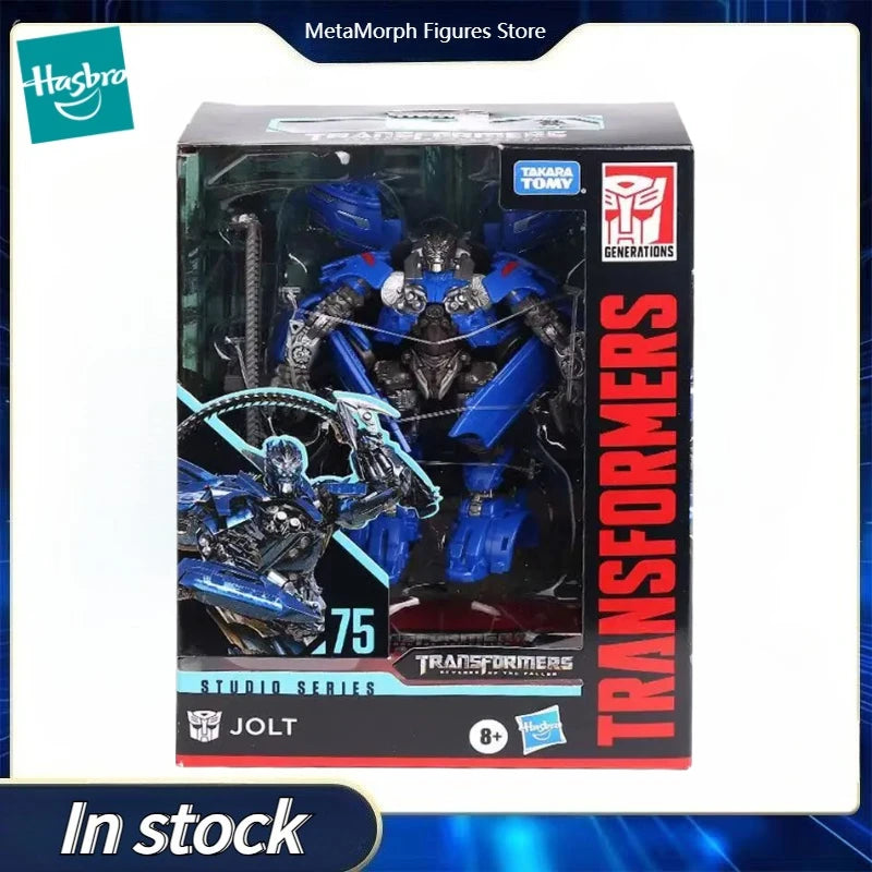 Original Hasbro Transformation Toy SS Studio Series SS75 SS-75 JOLT Deluxe D-level Anime Figure Collection Toy Model