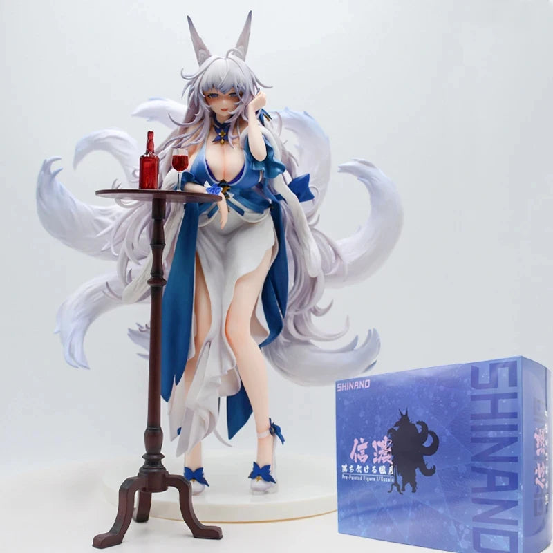 21cm Azur Lane Taiho Bunny Sexy Anime Figure Pola/Shinano/Takao/St Louis Action Figure Chapayev Figurine Collectible Model Toys