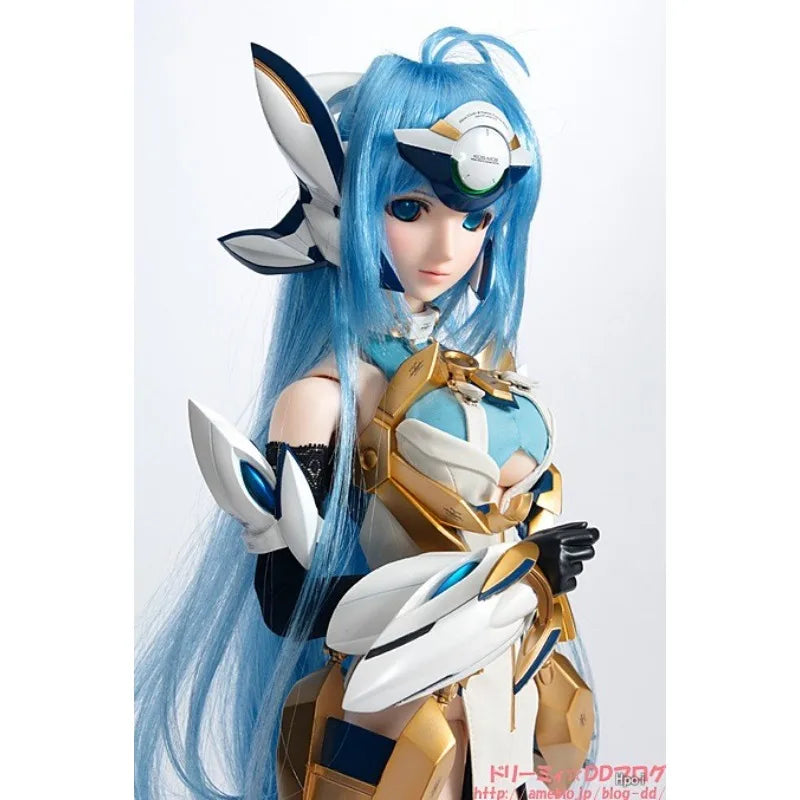 Volks Original DD (Dollfie Dream) Series 1/3 Ratio Xenosaga/ Kos MOS/Blue Cosmos/KOS-MOS Ver.4 Doll Model Handmade Toy Gift