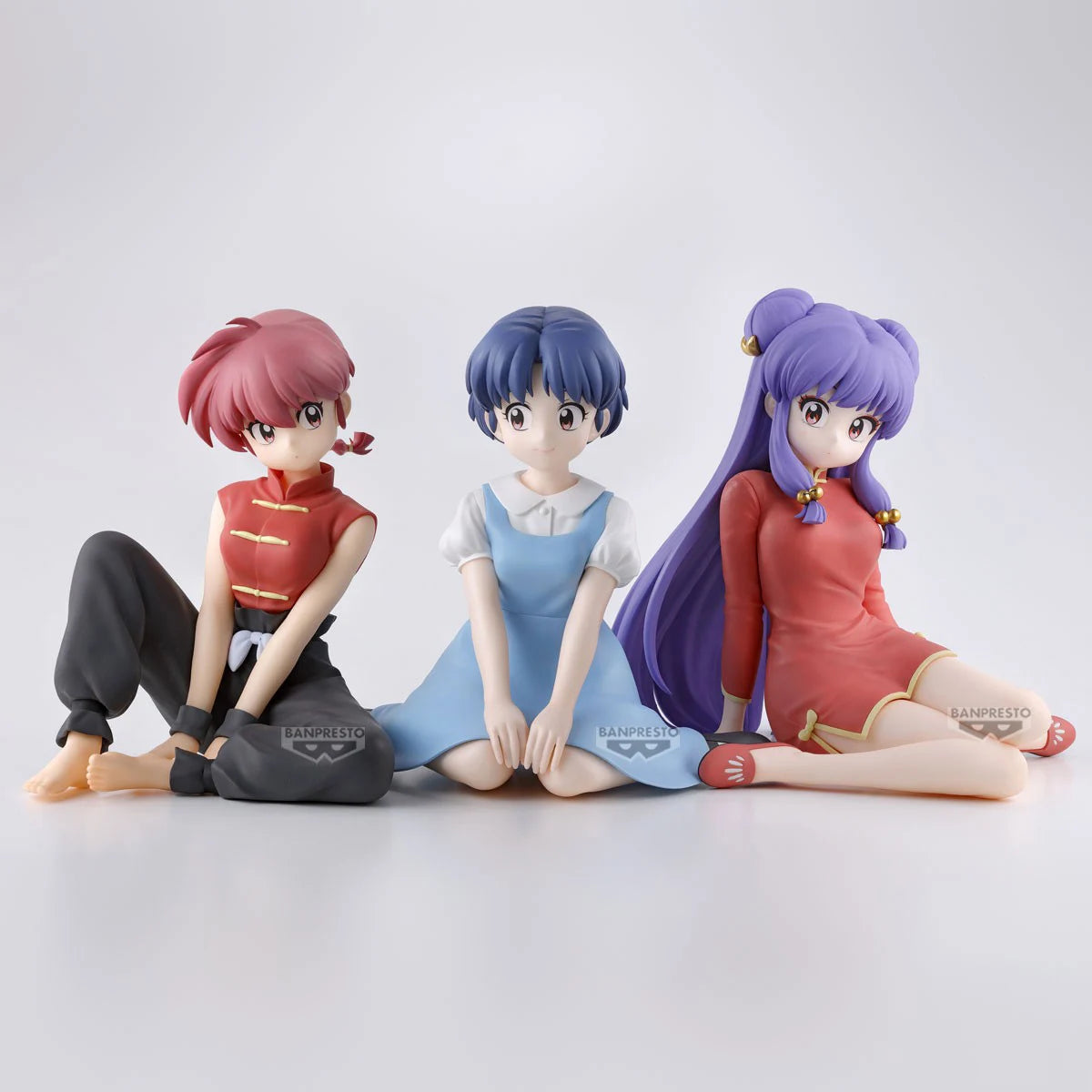Offizielle Version Bandai Banpresto Ranma 1/2 Saotome Ranma Tendou Akane Shampoo Anime Modell Tempel in den Wolken Geschenke süße Spielzeuge
