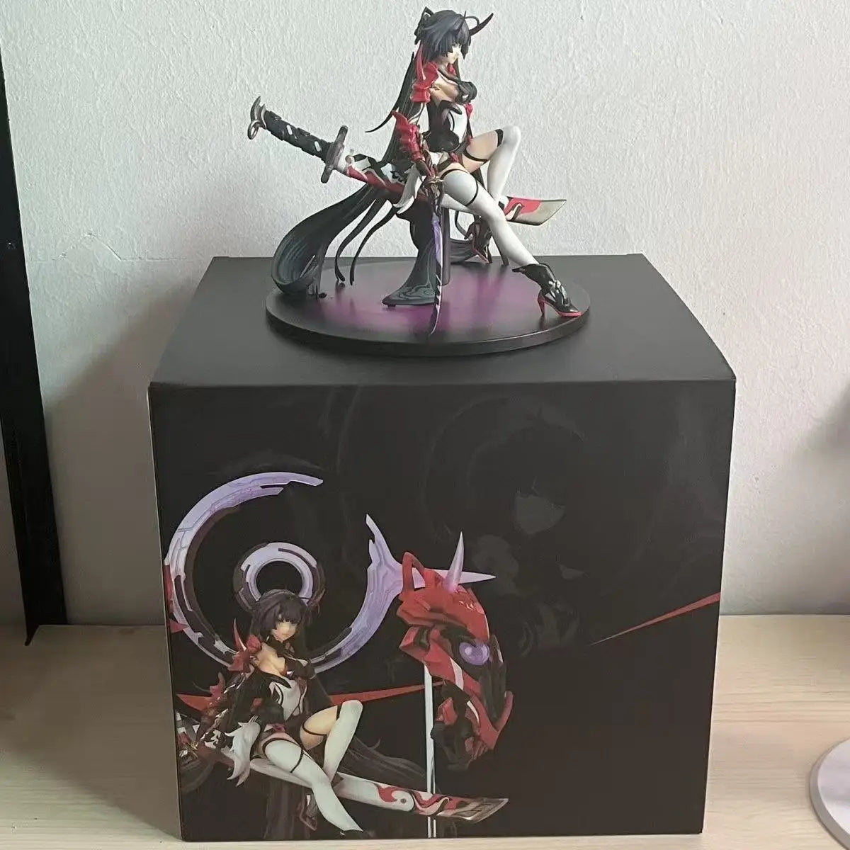 Honkai Impact 3 Raiden Mei Herrscher Of Thunder Lament Of The Fallen Game Figure Model Ornament Collection Toys Kids Gifts