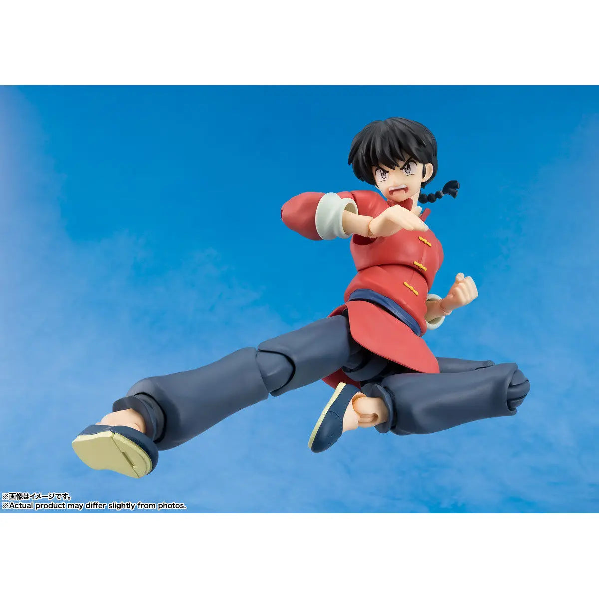 In stock Bandaihun SHF Ranma 1/2 Saotome Ranma ready stock movable figure collection gift