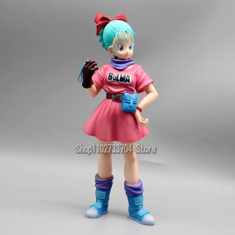 Anime Dragon Ball Bulma Figures Bulma Glitter & Glamours Tenkaichi Budokai  Action Figures PVC Collection Model Toys Gifts