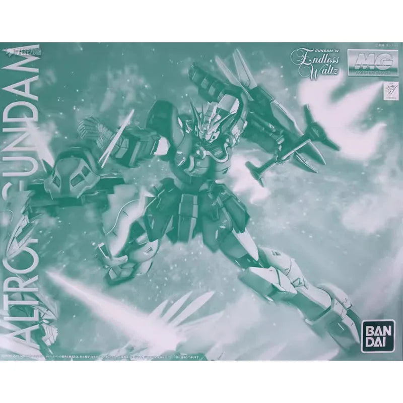 Bandai Original Gundam Model Kit Anime Figure PB MG 1/100 Altron Gundam EW Action Figures Toys Collectible Gifts for Children
