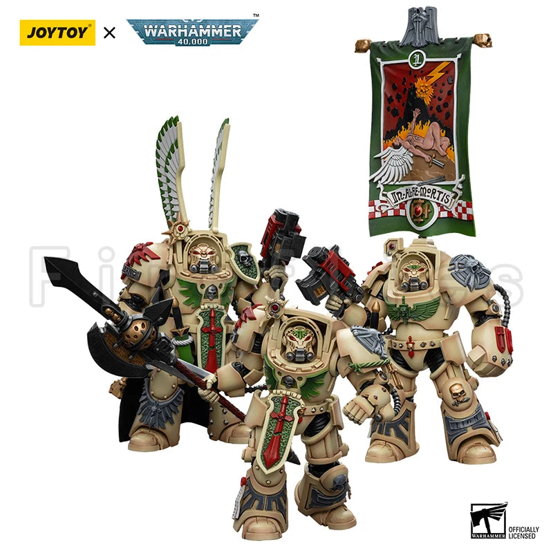 1/18 JOYTOY Action Figure 40K Dark Angels Deathwing Knight Anime Model