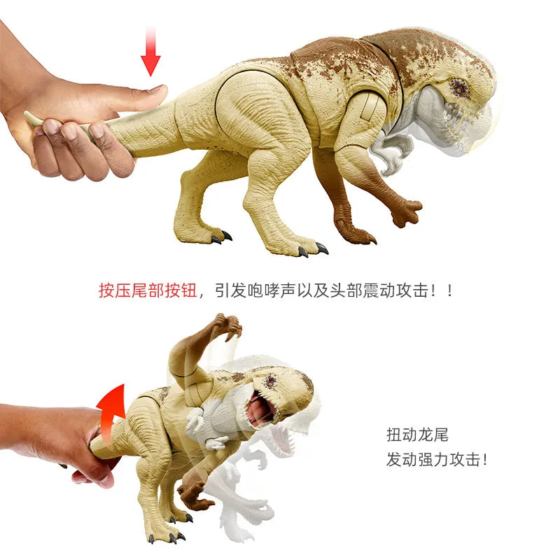In Stock Jurassic World 50cm Dinosaurs Toys Jurassic World 4 Rebirth Distortus Rex Action Figure Children Kid Toy Birthday Gift